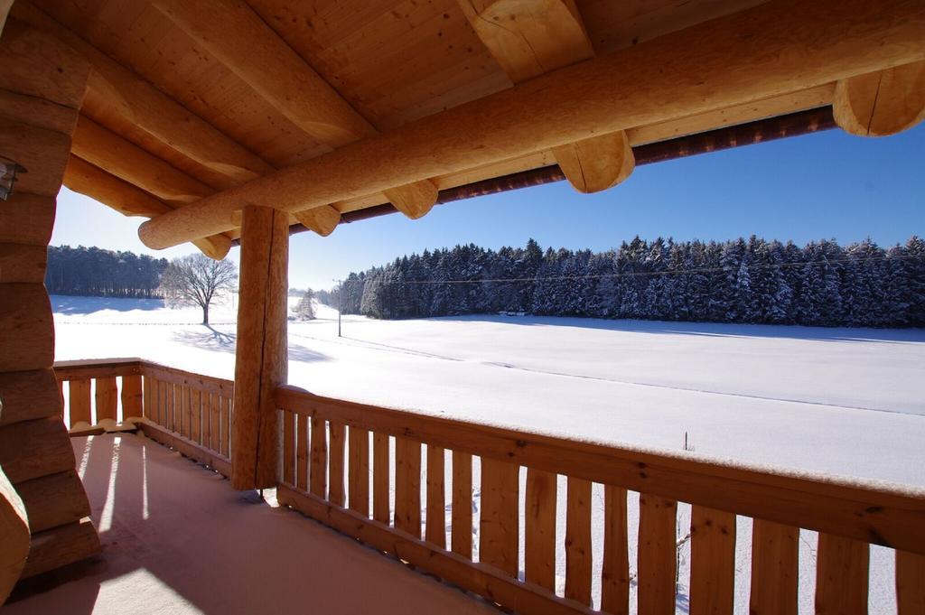Apartamento Holzhaus Lugerhof Roding Exterior foto
